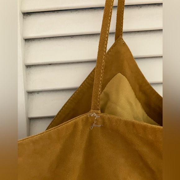 Michelle Mason Suede Crop Top - Picture 6 of 10